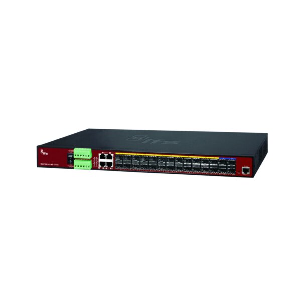 IFS NS4750-24S-4T-4X-V2 Gigabit + SFP Switch managed, 24 Port SFP, 10G-Uplink