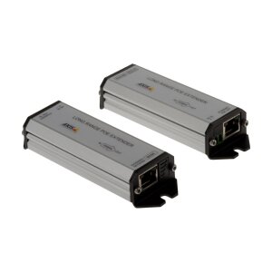 AXIS LONG RANGE POE EXTENDER KIT PoE Extender, PoE, PoE+, Innen, RJ45, bis 1000m Reichweite