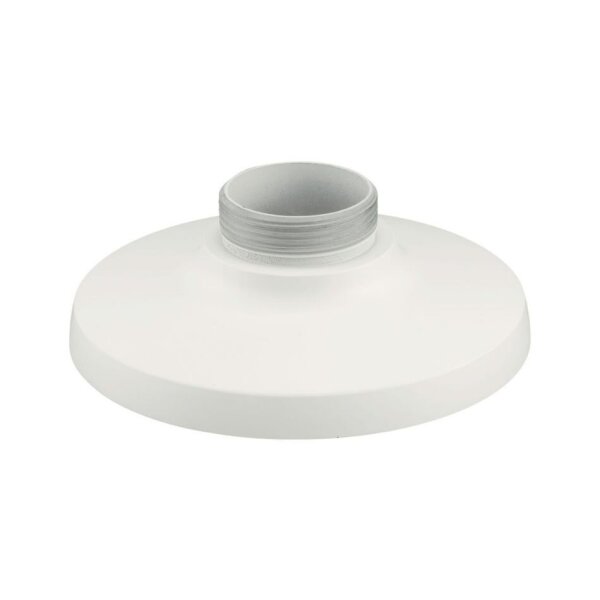 Hanwha Vision SBP-300HMW8 Flanschplatte für Hänge Montage von Hanwha Techwin Domes, Aluminium, Weiß
