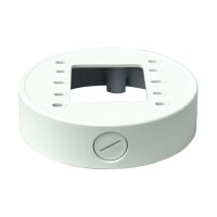 Hanwha Vision SBV-158GW Anschlussbox, für Hanwha Techwin Vandalismusgeschützte Domes, Aluminium, Außen, Weiß