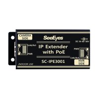 SeeEyes SC-IPE3001 Ethernet, PoE Extender, UTP, 1 Port, Erweiterung um 100m, 250m max, PoE Injektor