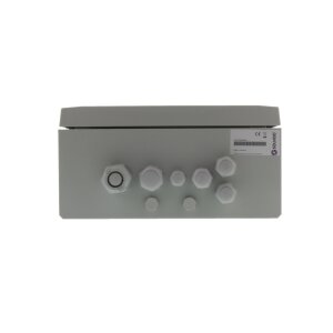 Solvido SOL-IQbox-plus-B Kamera Anschlusskasten für Videoüberwachung mit Steckdose Blitzschutz, 400x300x210mm