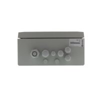 Solvido SOL-IQbox-plus-B Kamera Anschlusskasten für Videoüberwachung mit Steckdose Blitzschutz, 400x300x210mm