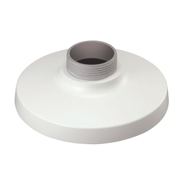 Hanwha Vision SBP-099HMW Flanschplatte für Hänge Montage, für Hanwha Dome Kameras Aluminium, Weiß