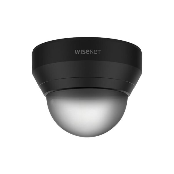 Hanwha Vision SPG-IND72B Kuppel, klar, mit schwarzer Basis, für Hanwha Techwin Dome Kameras