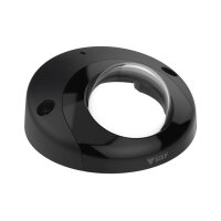 AXIS TP3808 DOME COVER BLACK 4P Kuppel, klar, mit Gehäuse, schwarz, für AXIS P3925-R, 4 Stück, Zubehörteil