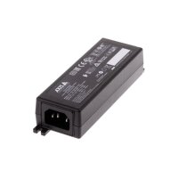 AXIS 30W MIDSPAN PoE+ Midspan, IEEE802.3at, Type 2, Class 4, 1 Port, Innen, 100-240VAC