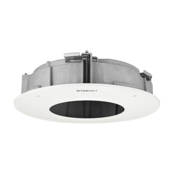 Hanwha Vision SHD-2510FPW Deckeneinbaugehäuse für Hanwha Vision Domekameras, Aluminium, Weiß
