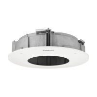 Hanwha Vision SHD-2510FPW Deckeneinbaugehäuse für Hanwha Vision Domekameras, Aluminium, Weiß