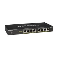 Netgear GS308PP-100EUS 8-Port Gb PoE+ Switch, FlexPoE