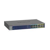 Netgear GS516UP-100EUS 16-Port Gigabit Ethernet unmanaged PoE ++ Switch, 380W