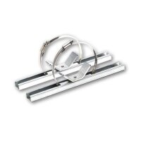 Solvido SOL-WST-MB-30-E Mastbefestigung 30cm für SOL-IQbox-Edelstahl Serie Set (2 Stck.)