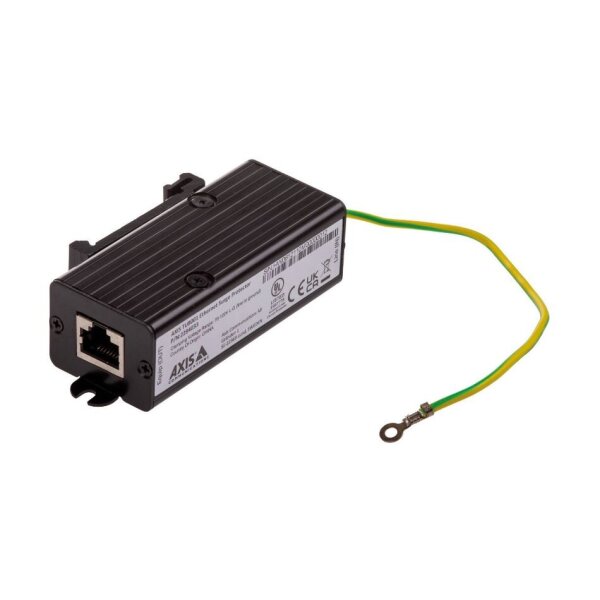 AXIS TU8001 ETHERNET SURGE PROTECTOR Überspannungsschutz, bis 10kV, für Netzwerkkomponenten, Innen, PoE bis 95W, 1000BASE-T