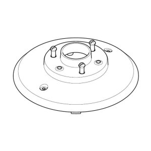 AXIS TQ3102 PENDANT KIT Hängemontageset, Innen, für AXIS Q38 Serie. weiß