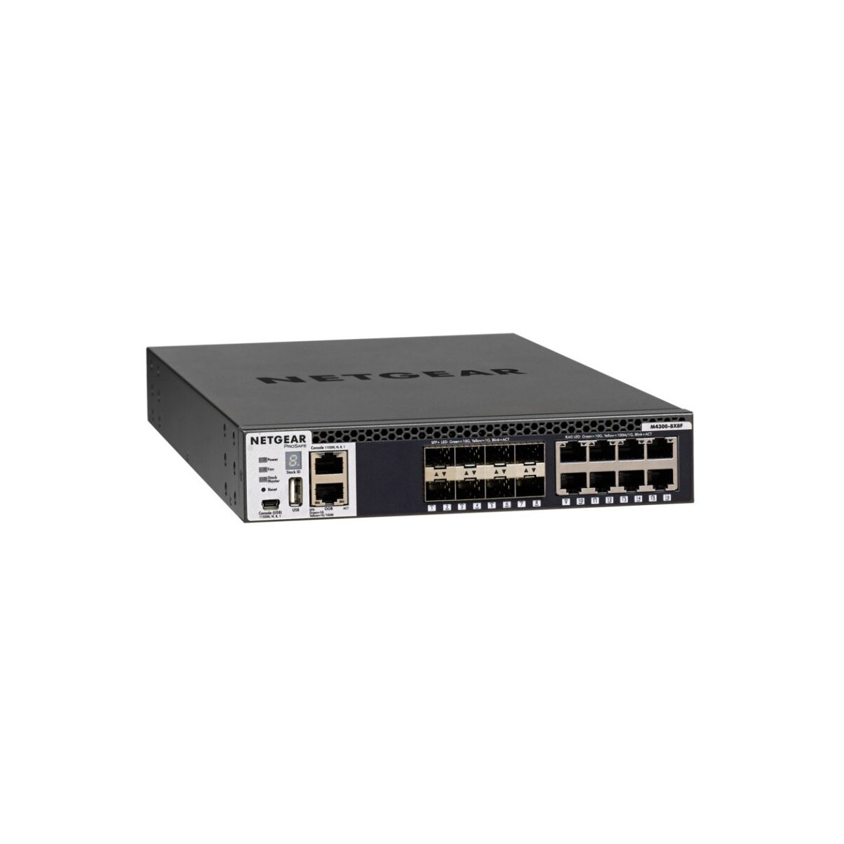 Netgear M4300-8X8F box