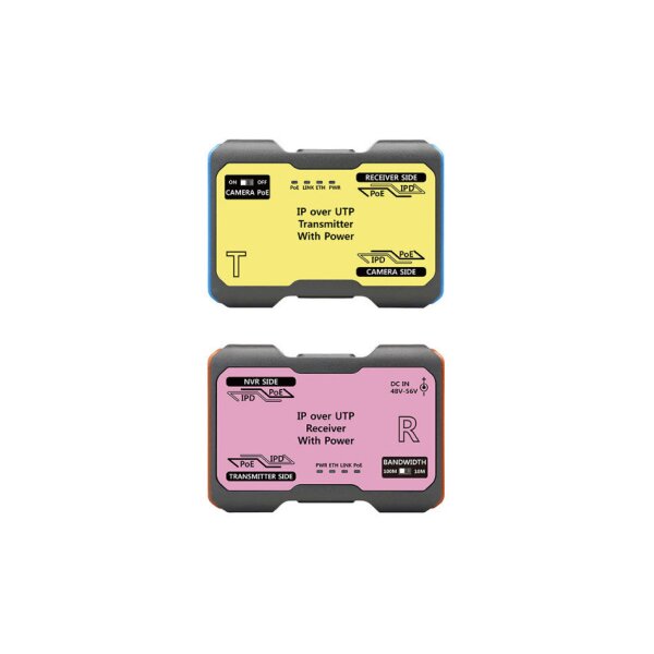SeeEyes SC-IPC07PU Medienkonverter Set, 1-Kanal, Ethernet über UTP, Sender, Empfänger, Reichweite 800m