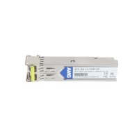 AMG Systems SFP-SM-1G-ZX80-55 SFP, 1Gb/s, Doppelfaser, Singlemode, 80km Reichweite (Tx/Rx: 1550 nm), LC