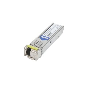 AMG Systems SFP-SM-1G-BX40-55 SFP, 1Gb/s, Einfaser, Singlemode, 40km Reichweite (Tx: 1550 nm, Rx: 1310 nm), LC