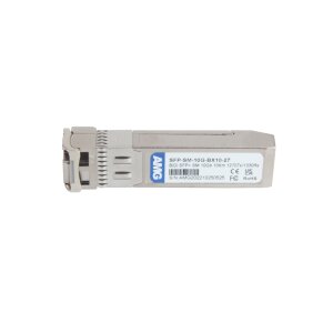 AMG Systems SFP-SM-10G-BX10-27 SFP, 10Gb/s, Einfaser, Singlemode, 10km Reichweite (Tx-1270 / Rx-1310 nm) DFB, LC