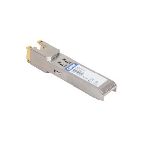 AMG Systems SFP-CU-1G Ethernet SFP Transceiver, 10/100/1000 BASE-T, RJ45, 40°C bis +85°C Betriebstemperatur