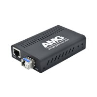 AMG Systems AMG210M-1F-1SM1A Medienkonverter, für 0°C bis 50°, 1 x 10/100BT RJ45, 1 x 100FX, MM, 1 Faser, A Typ