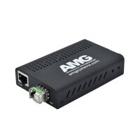 AMG Systems AMG210M-1F-1SM1B Medienkonverter, für 0°C bis 50°, 1 x 10/100BT RJ45, 1 x 100FX, MM, 1 Faser, B Typ