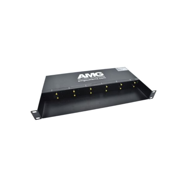 AMG Systems AMG210C "19"" Baugruppenträger für AMG210M Module, 1HE, für 0°C bis 50°C, 12 Steckplätze"