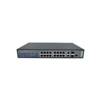 AMG Systems AMG510-16GAT-2C-P290 Managed Switch, 16 x 1GBT RJ45 mit 30W PoE (290W max.), 2 x 100/1000FX SFP Slots