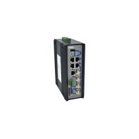 AMG Systems AMG750-1G-4GAT-1E4-P120 Industrieller Managed 4G Router, 5 x 10/100/1000BT, 4 x 30W PoE, WLAN, RS232/485