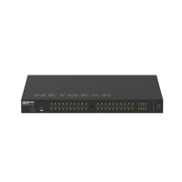 Netgear GSM4248P-100EUS Gigabit Switch, 40x RJ45 PoE+, 8x SFP 1G, 480W PoE Budget, managed