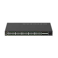 Netgear GSM4248P-100EUS Gigabit Switch, 40x RJ45 PoE+, 8x SFP 1G, 480W PoE Budget, managed