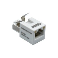 AMG Systems AMG110M-1G-SP Ethernet Überspannungsschutz, inline, unterstützt 65W PoE, -40°C to +75°C