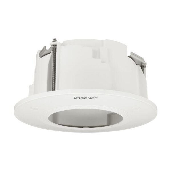 Hanwha Vision SHD-1600FPW Deckeneinbaugehäuse für Hanwha Techwin Domekameras, Innen, Weiß, Kunststoff
