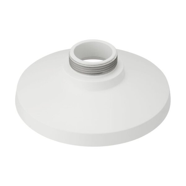 Hanwha Vision SBP-301HMW3 Flanschplatte für Hänge Montage für Hanwha Techwin Domes, Aluminium, weiß