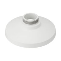 Hanwha Vision SBP-301HMW3 Flanschplatte für Hänge Montage für Hanwha Techwin Domes, Aluminium, weiß