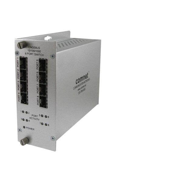 ComNet CNGE8US 10/100/1000 8 PORT SWITCH 8 PO RT SFP