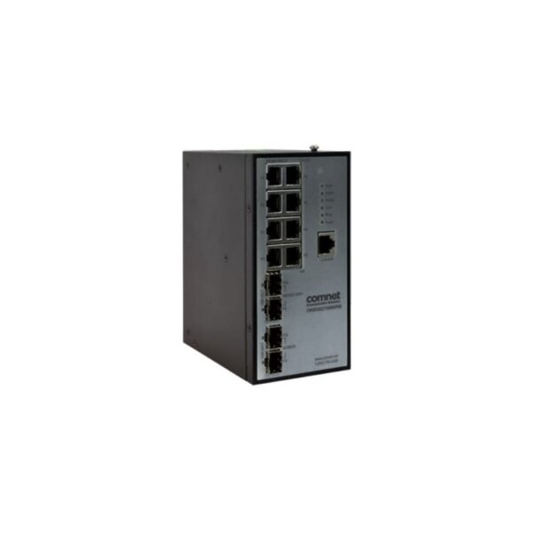 ComNet CNXE2GE2TX8MSPOE Ethernet Switch, managed, 8x RJ45 Gbit, 10G SFP