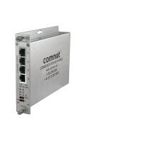 ComNet CLLFE4POEC LOCAL 4CH ETH OVER COAX W/PASS -THRU POE+