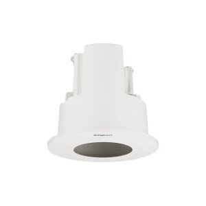 Hanwha Vision SHD-1128FPW Deckeneinbaugehäuse für Hanwha Techwin Domekameras, Innen, Weiß, Kunststoff