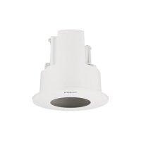 Hanwha Vision SHD-1128FPW Deckeneinbaugehäuse für Hanwha Techwin Domekameras, Innen, Weiß, Kunststoff