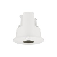 Hanwha Vision SHD-1128FPW Deckeneinbaugehäuse für Hanwha Techwin Domekameras, Innen, Weiß, Kunststoff