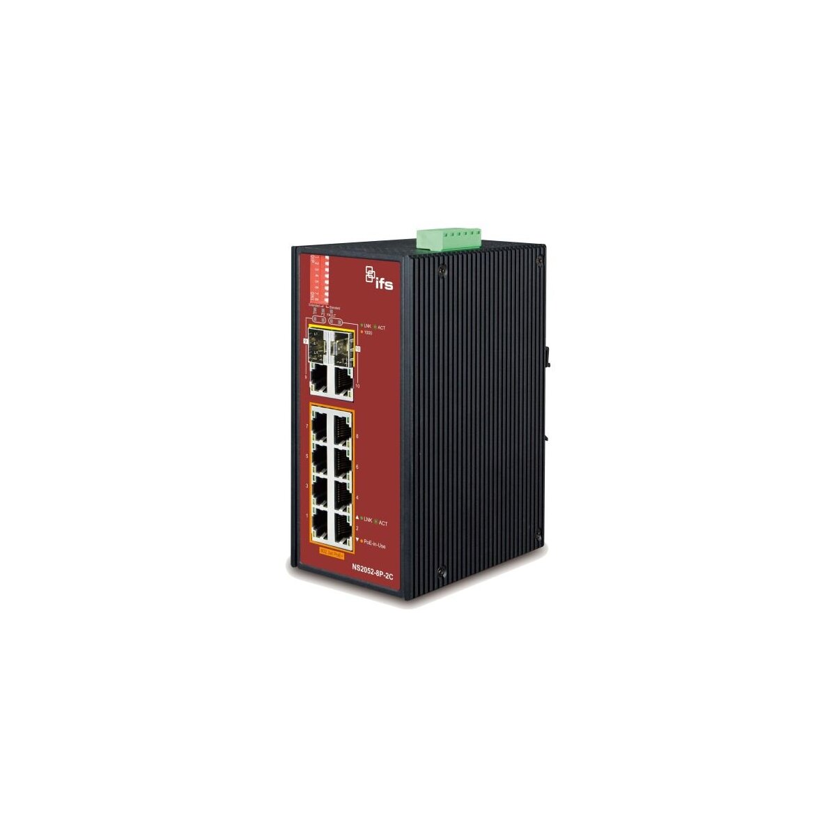 IFS NS2052-8P-2C box