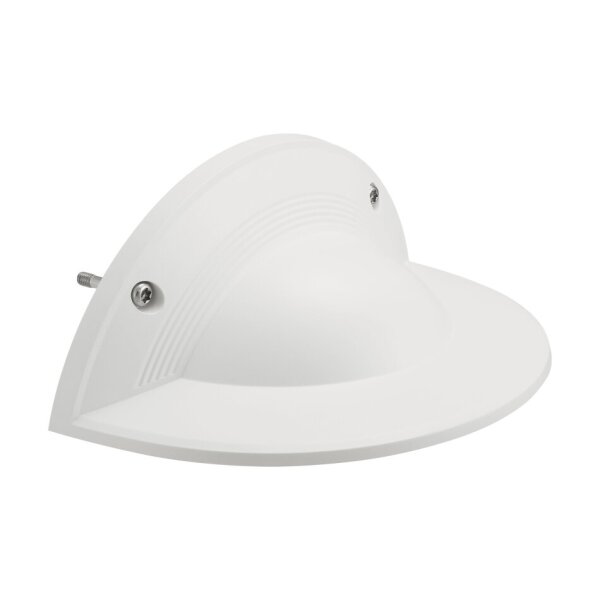 Hanwha Vision SBV-161WCW Wetterschutzdach, für Hanwha Techwin Fixdome Kameras, Kunststoff, Außen, Weiß