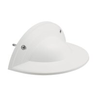 Hanwha Vision SBV-161WCW Wetterschutzdach, für Hanwha Techwin Fixdome Kameras, Kunststoff, Außen, Weiß