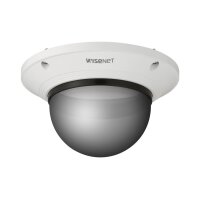 Hanwha Vision SPB-IND88W Kuppel, getönt, weiße Basis, für Hanwha Techwin Fixdome Kameras, Zubehörteil
