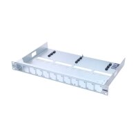 AMG Systems AMG160C-TR "Industrieller Baugruppenträger Regalboden für AMG160-F Geräte, 12 Plätze 1HE, 19"" Einbau, ohne PSU"