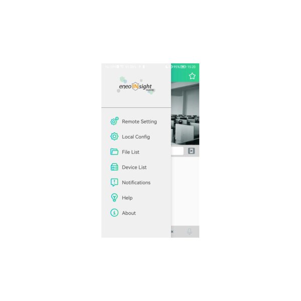 eneo INsight mobile Mobile App für Rekorder der IN- und MN-Serie