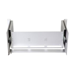 AMG Systems AMG2034 "Baugruppenträger für AMG Hutschienengeräte, ausziehbar, 4HE, 19"" Schrankeinbau"