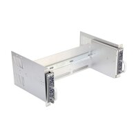 AMG Systems AMG2034 "Baugruppenträger für AMG Hutschienengeräte, ausziehbar, 4HE, 19"" Schrankeinbau"