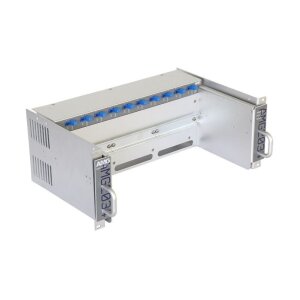 AMG Systems AMG2034-12-RP-AD "Baugruppenträger für AMG Hutschienengeräte, ausziehbar, 4HE, 19"", 90-264VAC IEC"